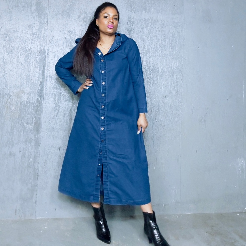 Vintage Maxi Overlayer Denim, 10 - Picture 4 of 9
